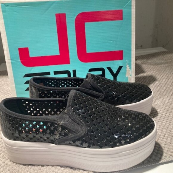 Jeffrey Campbell slip-on platform sneakers - Picture 1 of 5